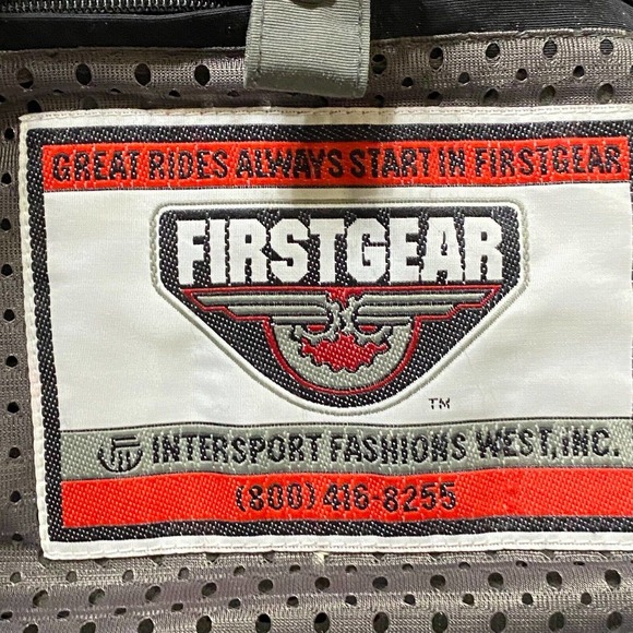 First Gear Mens Kilimanjaro Hypertex Padded Heavy Motorcycle Jacket Size 2XLT - Picture 8 of 14